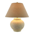 Modern European furniture - Ceramic Beige Linen Table Lamp - www.oroa.com