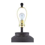 Modern European furniture - Ceramic Beige Linen Table Lamp - www.oroa.com