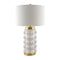 Modern European furniture - Embellished Glass Accent Table Lamp - www.oroa.com