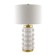 Modern European furniture - Embellished Glass Accent Table Lamp - www.oroa.com