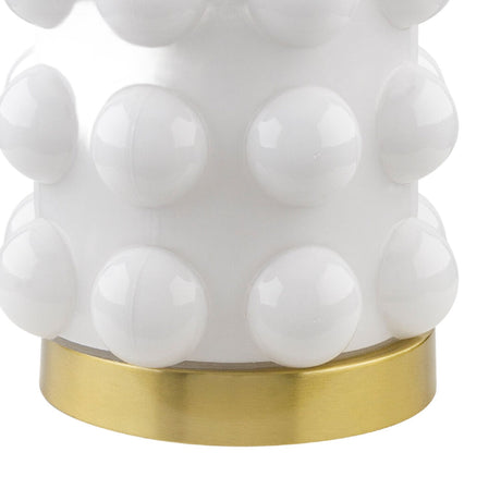 Modern European furniture - Embellished Glass Accent Table Lamp - www.oroa.com