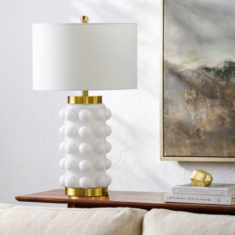 Modern European furniture - Embellished Glass Accent Table Lamp - www.oroa.com