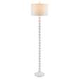 Modern European furniture - Painted White Accent Floor Lamp - www.oroa.com