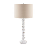 Modern European furniture - Stacked Spheres Accent Table Lamp L - www.oroa.com