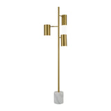 Modern European furniture - Gold 3-Light Accent Floor Lamp - www.oroa.com