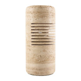 Modern European furniture - Beige Travertine Accent Table Lamp - www.oroa.com