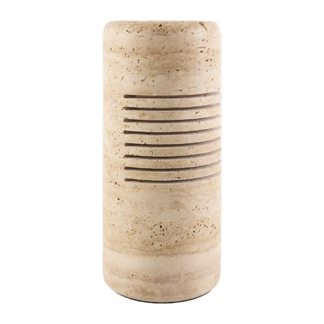 Modern European furniture - Beige Travertine Accent Table Lamp - www.oroa.com