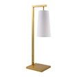 Modern European furniture - Iron Framed Linen Table Lamp - www.oroa.com