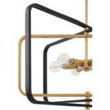 Modern European furniture - Iron Framed Chandelier - www.oroa.com