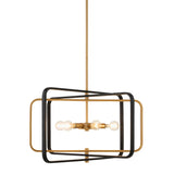 Modern European furniture - Iron Framed Chandelier - www.oroa.com