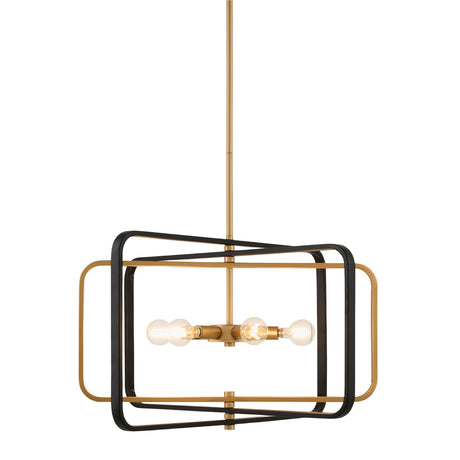Modern European furniture - Iron Framed Chandelier - www.oroa.com