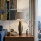 Modern European furniture - Brown Base Accent Floor Lamp - www.oroa.com