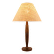 Modern European furniture - Brown Linen Accent Table Lamp - www.oroa.com
