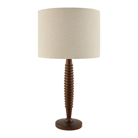 Modern European furniture - Beige Linen Accent Table Lamp - www.oroa.com