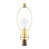 Modern European furniture - Beige Linen Accent Table Lamp - www.oroa.com