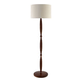 Modern European furniture - Beige Linen Accent Floor Lamp - www.oroa.com