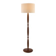Modern European furniture - Beige Linen Accent Floor Lamp - www.oroa.com