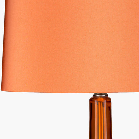 Modern European furniture - Orange Glass Accent Table Lamp - www.oroa.com