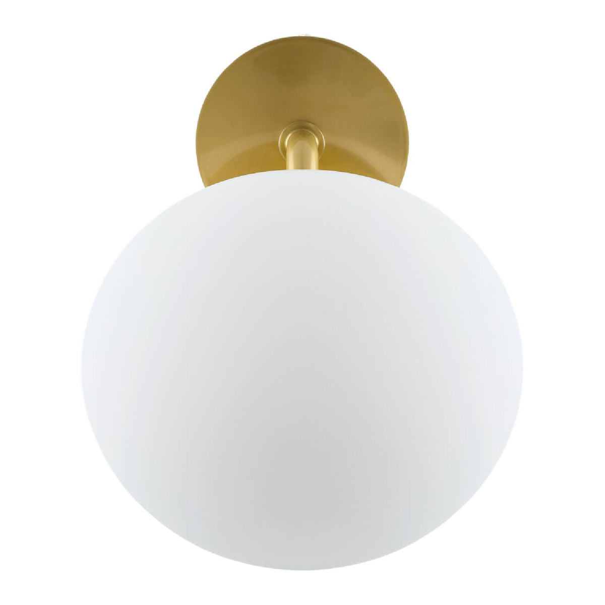 Modern European furniture - White Glass Wall Lamp - www.oroa.com