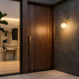 Modern European furniture - White Glass Wall Lamp - www.oroa.com