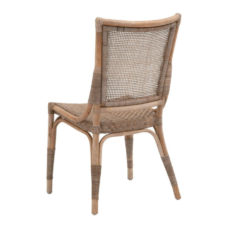 Modern European furniture - Matte Gray Dining Chairs (2) - www.oroa.com