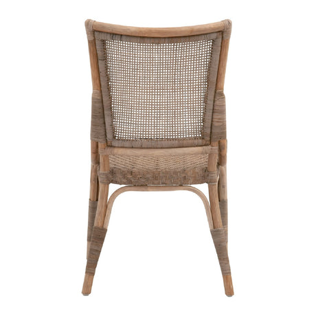 Modern European furniture - Matte Gray Dining Chairs (2) - www.oroa.com