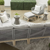Modern European furniture - Gray Concrete Indoor/Outdoor Accent Table - www.oroa.com