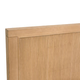 Modern European furniture - Natural Oak Queen Bed - www.oroa.com