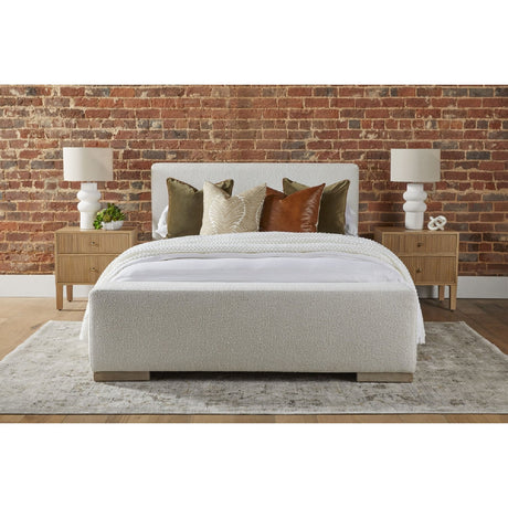 2-Drawer Oak Nightstand S | Living Essentials Highland