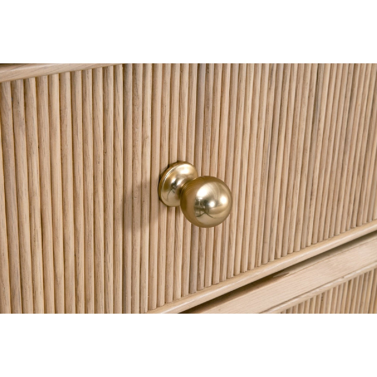 8-Drawer Oak Double Dresser | Living Essentials Highland