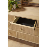 8-Drawer Oak Double Dresser | Living Essentials Highland