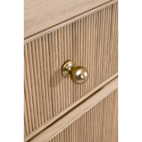 8-Drawer Oak Double Dresser | Living Essentials Highland