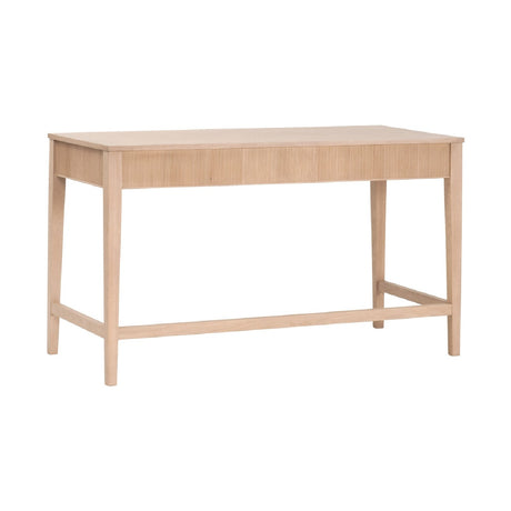 Modern European furniture - Natural Oak 3-Drawer Desk - www.oroa.com