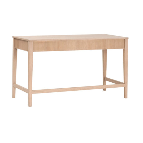 Modern European furniture - Natural Oak 3-Drawer Desk - www.oroa.com