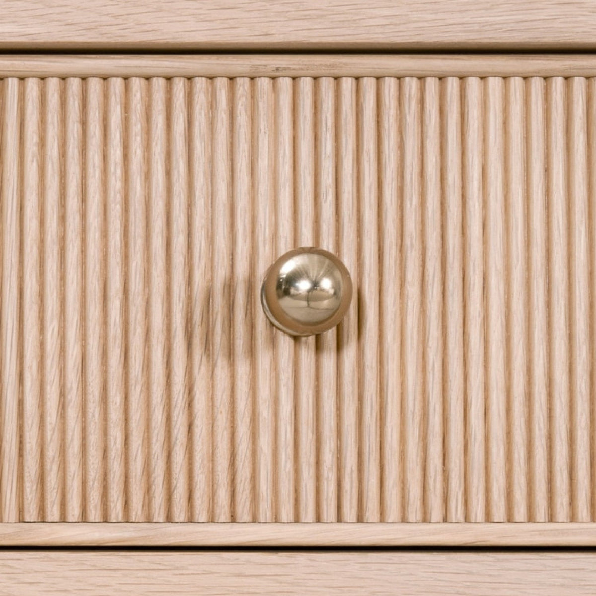 Modern European furniture - Natural Oak 3-Drawer Console Table - www.oroa.com