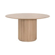 Modern European furniture - Round Natural Oak Dining Table - www.oroa.com