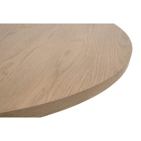 Modern European furniture - Natural Oak Round Dining Table - www.oroa.com
