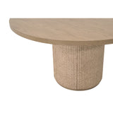 Modern European furniture - Natural Oak Round Dining Table - www.oroa.com