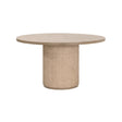 Modern European furniture - Natural Oak Round Dining Table - www.oroa.com