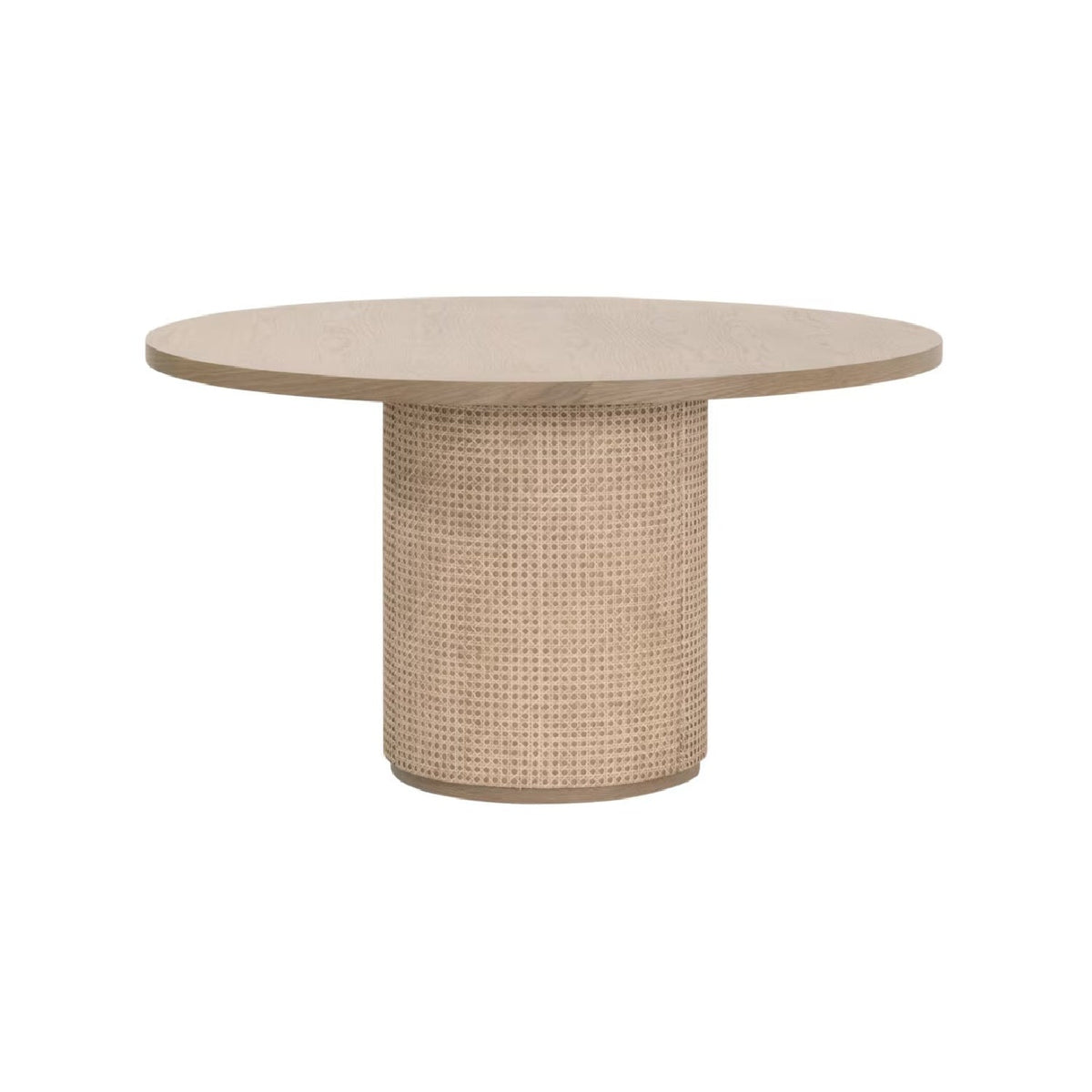 Modern European furniture - Natural Oak Round Dining Table - www.oroa.com