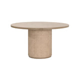 Modern European furniture - Natural Oak Round Dining Table - www.oroa.com