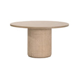 Modern European furniture - Natural Oak Round Dining Table - www.oroa.com