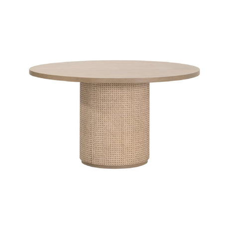 Modern European furniture - Natural Oak Round Dining Table - www.oroa.com
