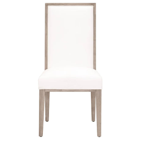 Solid Wood Framed Dining Chairs (2) | Living Essentials Martin