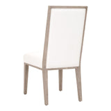 Solid Wood Framed Dining Chairs (2) | Living Essentials Martin