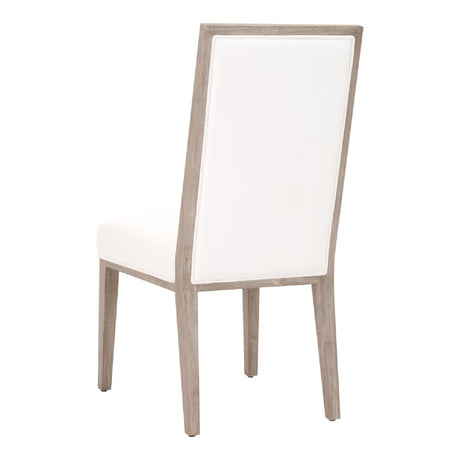 Solid Wood Framed Dining Chairs (2) | Living Essentials Martin