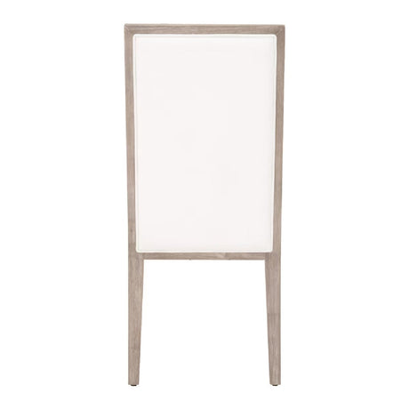 Solid Wood Framed Dining Chairs (2) | Living Essentials Martin