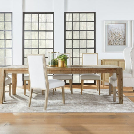 Solid Wood Framed Dining Chairs (2) | Living Essentials Martin