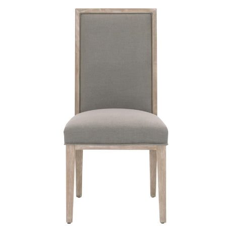 Solid Wood Framed Dining Chairs (2) | Living Essentials Martin