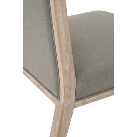 Solid Wood Framed Dining Chairs (2) | Living Essentials Martin
